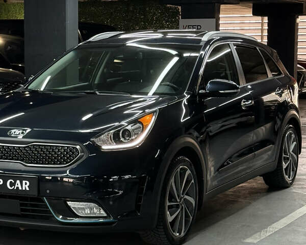 Синий Киа Niro, объемом двигателя 1.58 л и пробегом 67 тыс. км за 18500 $, фото 7 на Automoto.ua