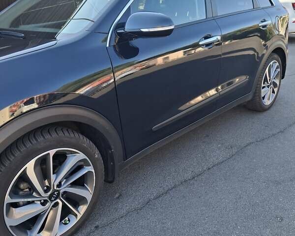 Синий Киа Niro, объемом двигателя 1.58 л и пробегом 65 тыс. км за 17999 $, фото 8 на Automoto.ua