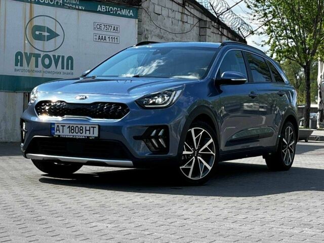 Синий Киа Niro, объемом двигателя 0.16 л и пробегом 39 тыс. км за 24000 $, фото 1 на Automoto.ua