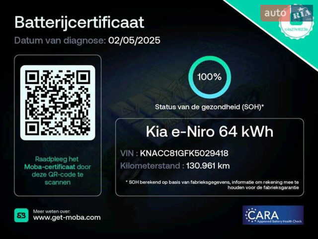Синий Киа Niro, объемом двигателя 0 л и пробегом 131 тыс. км за 18000 $, фото 37 на Automoto.ua