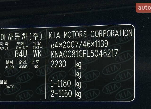Синій Кіа Niro, об'ємом двигуна 0 л та пробігом 130 тис. км за 18990 $, фото 78 на Automoto.ua