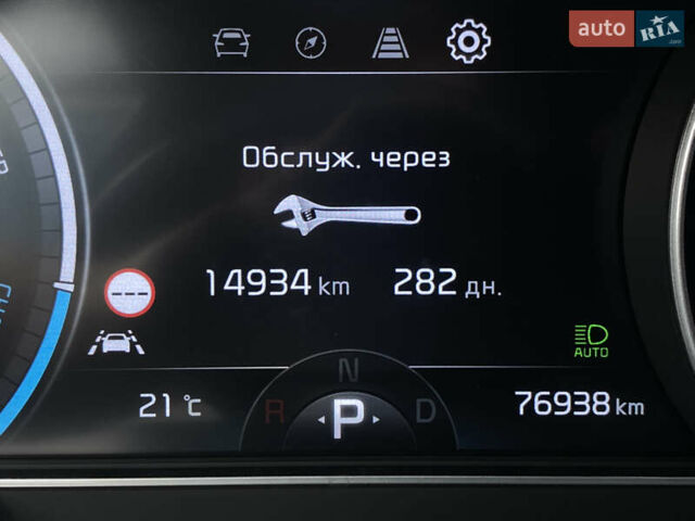 Синій Кіа Niro, об'ємом двигуна 0 л та пробігом 76 тис. км за 22900 $, фото 63 на Automoto.ua