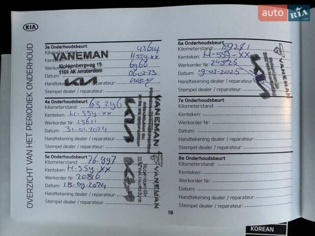 Синий Киа Niro, объемом двигателя 0 л и пробегом 95 тыс. км за 20500 $, фото 73 на Automoto.ua