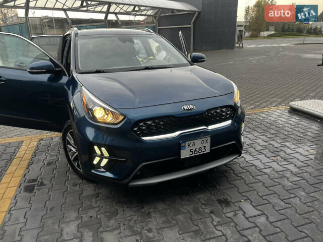 Синий Киа Niro, объемом двигателя 1.58 л и пробегом 58 тыс. км за 24500 $, фото 2 на Automoto.ua