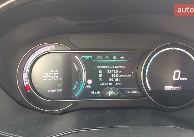 Синий Киа Niro, объемом двигателя 0 л и пробегом 104 тыс. км за 20800 $, фото 13 на Automoto.ua