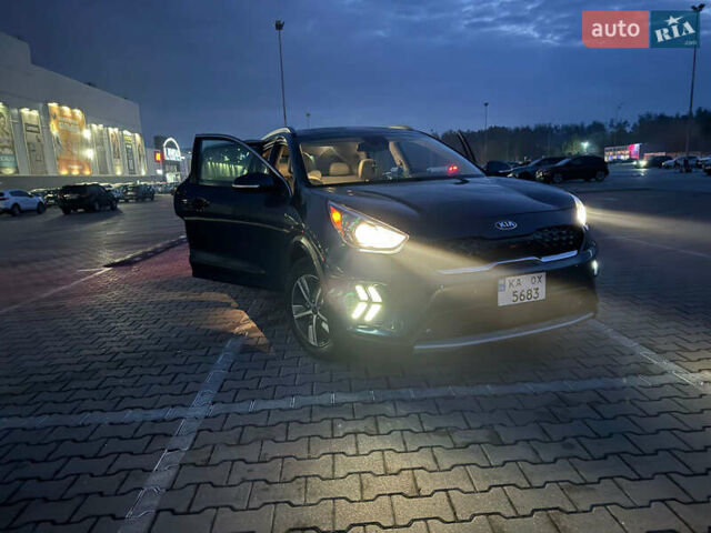 Синий Киа Niro, объемом двигателя 1.58 л и пробегом 58 тыс. км за 24500 $, фото 21 на Automoto.ua