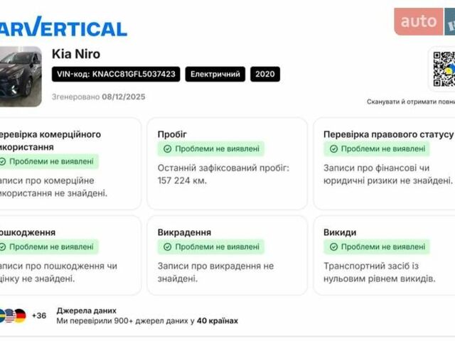 Киа Niro 2020 в Луцке на Automoto.ua Синий Киа Niro, объемом двигателя 0 л и пробегом 157 тыс. км за 19700 $, фото 59 на Automoto.ua