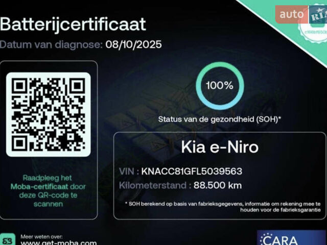 Синій Кіа Niro, об'ємом двигуна 0 л та пробігом 88 тис. км за 19750 $, фото 50 на Automoto.ua