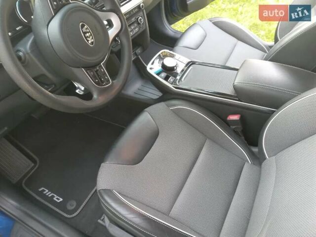 Синий Киа Niro, объемом двигателя 0 л и пробегом 49 тыс. км за 16980 $, фото 32 на Automoto.ua
