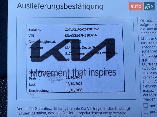 Синий Киа Niro, объемом двигателя 0 л и пробегом 105 тыс. км за 21500 $, фото 45 на Automoto.ua