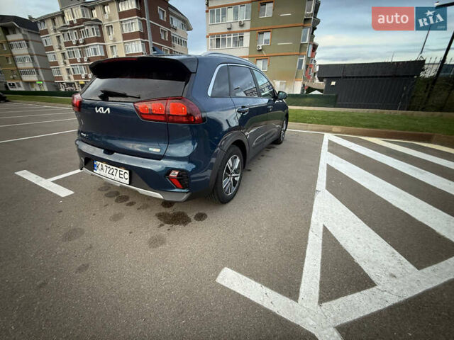 Синий Киа Niro, объемом двигателя 1.58 л и пробегом 40 тыс. км за 19900 $, фото 13 на Automoto.ua