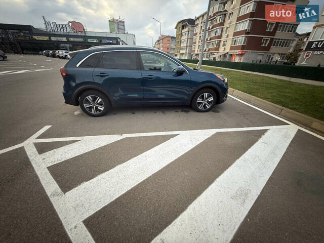 Синий Киа Niro, объемом двигателя 1.58 л и пробегом 40 тыс. км за 19900 $, фото 14 на Automoto.ua
