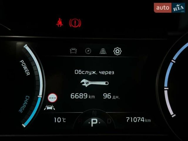 Синій Кіа Niro, об'ємом двигуна 0 л та пробігом 71 тис. км за 24900 $, фото 55 на Automoto.ua