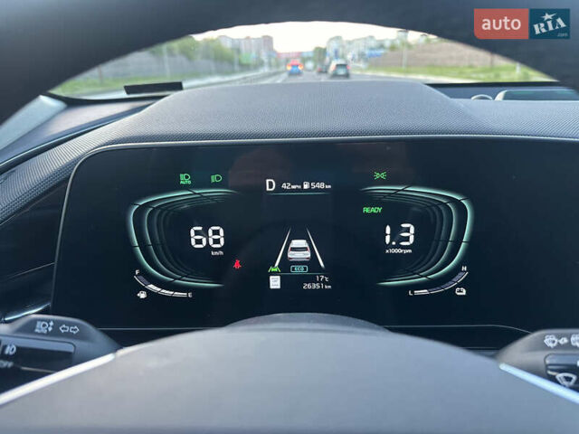 Синий Киа Niro, объемом двигателя 1.6 л и пробегом 26 тыс. км за 27900 $, фото 36 на Automoto.ua