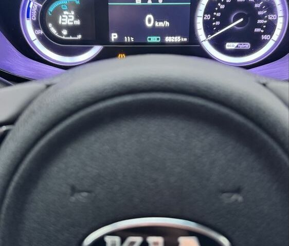 Синий Киа Niro, объемом двигателя 1.6 л и пробегом 68 тыс. км за 19500 $, фото 12 на Automoto.ua