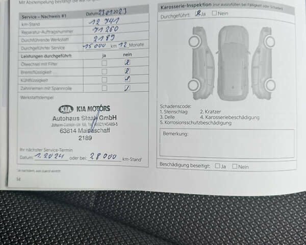 Синій Кіа Niro, об'ємом двигуна 0 л та пробігом 47 тис. км за 24400 $, фото 26 на Automoto.ua