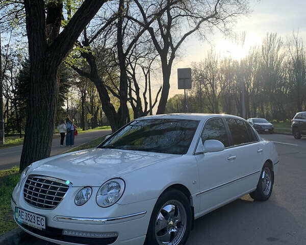Белый Киа Опирус, объемом двигателя 3.8 л и пробегом 65 тыс. км за 9100 $, фото 2 на Automoto.ua