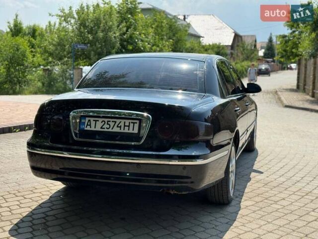 Черный Киа Опирус, объемом двигателя 3.5 л и пробегом 320 тыс. км за 4600 $, фото 10 на Automoto.ua