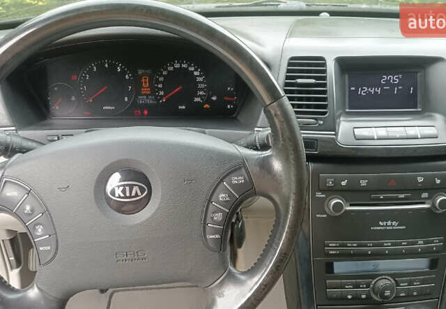 Черный Киа Опирус, объемом двигателя 3.78 л и пробегом 185 тыс. км за 6800 $, фото 20 на Automoto.ua