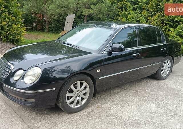 Черный Киа Опирус, объемом двигателя 3.78 л и пробегом 185 тыс. км за 6800 $, фото 3 на Automoto.ua