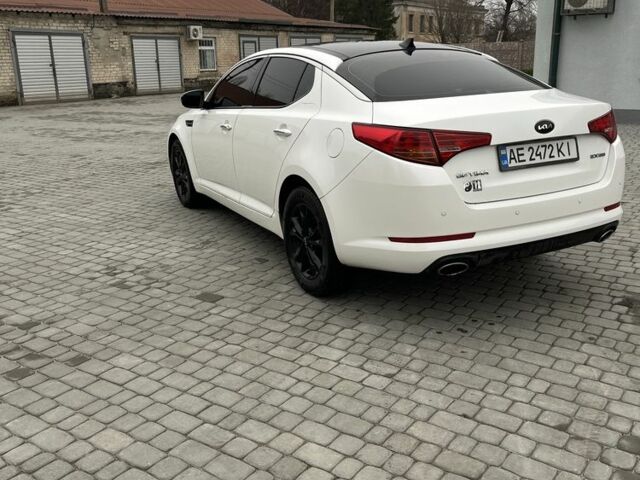 Белый Киа Оптима, объемом двигателя 2.4 л и пробегом 215 тыс. км за 9200 $, фото 7 на Automoto.ua