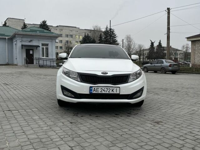 Белый Киа Оптима, объемом двигателя 2.4 л и пробегом 215 тыс. км за 9200 $, фото 2 на Automoto.ua