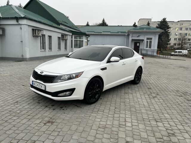 Белый Киа Оптима, объемом двигателя 2.4 л и пробегом 215 тыс. км за 9200 $, фото 1 на Automoto.ua
