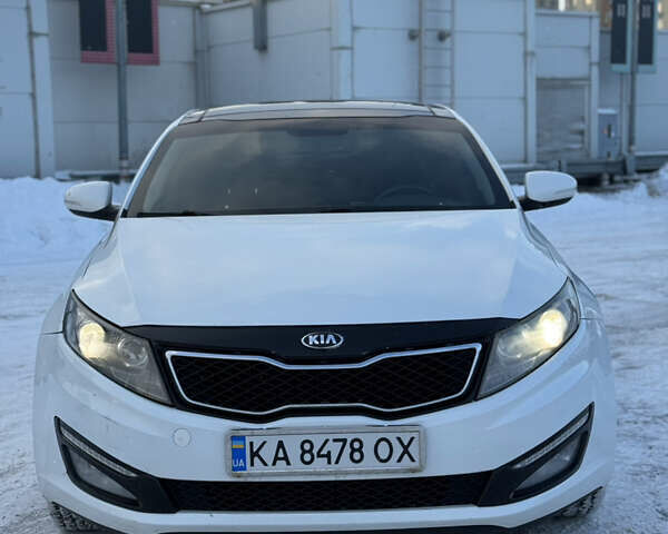 Белый Киа Оптима, объемом двигателя 2.4 л и пробегом 180 тыс. км за 9700 $, фото 3 на Automoto.ua