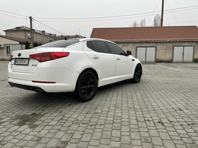 Белый Киа Оптима, объемом двигателя 2.4 л и пробегом 215 тыс. км за 9200 $, фото 4 на Automoto.ua