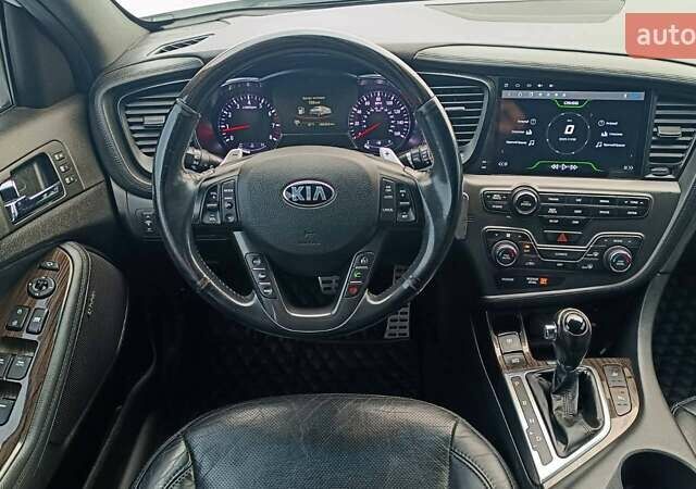 Білий Кіа Оптіма, об'ємом двигуна 2 л та пробігом 161 тис. км за 8994 $, фото 8 на Automoto.ua