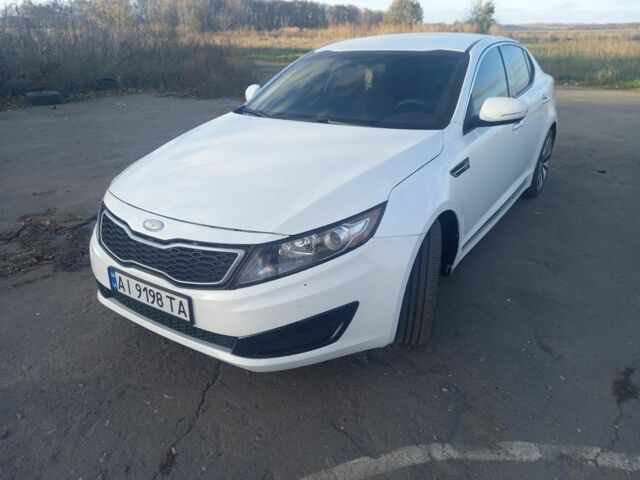 Белый Киа Оптима, объемом двигателя 2.4 л и пробегом 185 тыс. км за 9000 $, фото 4 на Automoto.ua