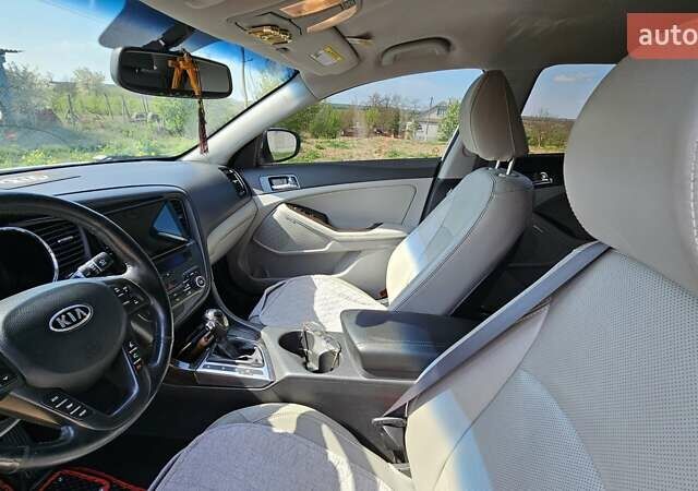 Білий Кіа Оптіма, об'ємом двигуна 2.4 л та пробігом 225 тис. км за 8000 $, фото 17 на Automoto.ua