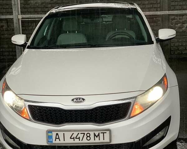 Белый Киа Оптима, объемом двигателя 2.4 л и пробегом 158 тыс. км за 9500 $, фото 25 на Automoto.ua