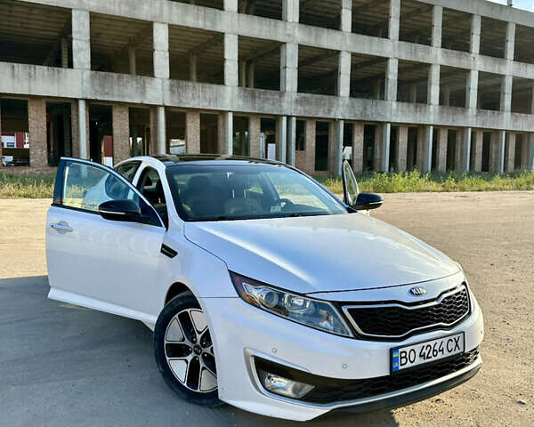 Білий Кіа Оптіма, об'ємом двигуна 2.36 л та пробігом 149 тис. км за 10600 $, фото 6 на Automoto.ua
