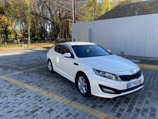 Кіа Оптіма 2012 у Миколаєві на Automoto.ua Білий Кіа Оптіма, об'ємом двигуна 2 л та пробігом 2 тис. км за 8000 $, фото 1 на Automoto.ua
