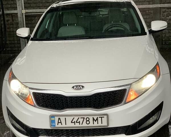 Белый Киа Оптима, объемом двигателя 2.4 л и пробегом 158 тыс. км за 9500 $, фото 1 на Automoto.ua