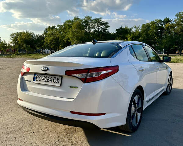 Білий Кіа Оптіма, об'ємом двигуна 2.36 л та пробігом 149 тис. км за 10600 $, фото 10 на Automoto.ua