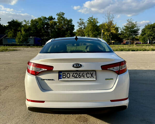 Білий Кіа Оптіма, об'ємом двигуна 2.36 л та пробігом 149 тис. км за 10600 $, фото 8 на Automoto.ua