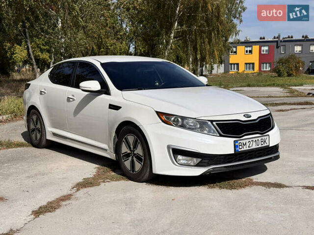 Белый Киа Оптима, объемом двигателя 2.4 л и пробегом 167 тыс. км за 9250 $, фото 2 на Automoto.ua