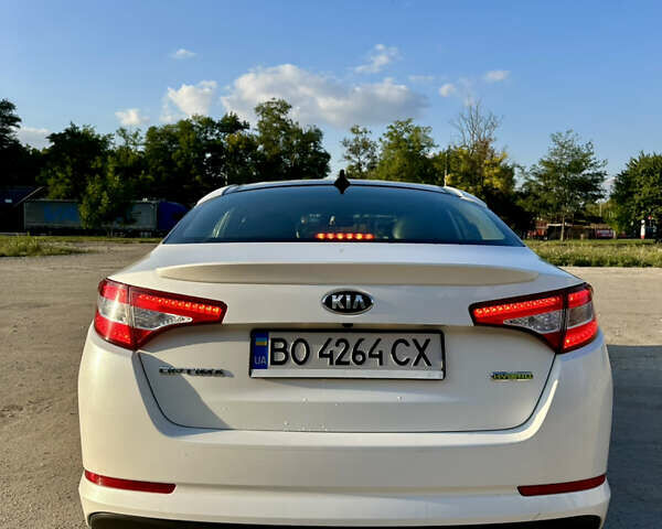 Білий Кіа Оптіма, об'ємом двигуна 2.36 л та пробігом 149 тис. км за 10600 $, фото 17 на Automoto.ua