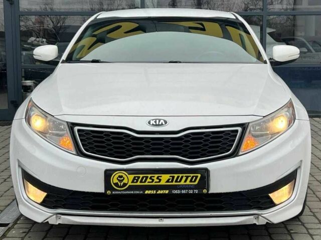Білий Кіа Оптіма, об'ємом двигуна 2.4 л та пробігом 270 тис. км за 10000 $, фото 1 на Automoto.ua