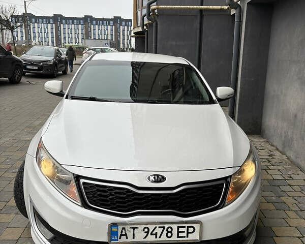 Белый Киа Оптима, объемом двигателя 2.36 л и пробегом 272 тыс. км за 9199 $, фото 1 на Automoto.ua