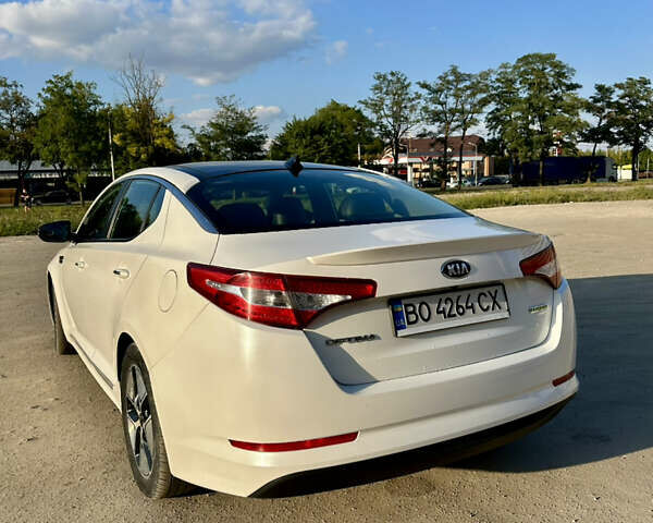 Білий Кіа Оптіма, об'ємом двигуна 2.36 л та пробігом 149 тис. км за 10600 $, фото 9 на Automoto.ua