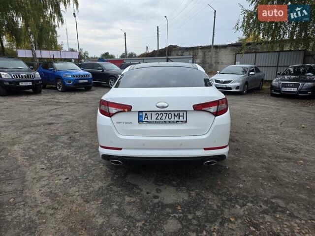 Белый Киа Оптима, объемом двигателя 2.36 л и пробегом 207 тыс. км за 8900 $, фото 5 на Automoto.ua