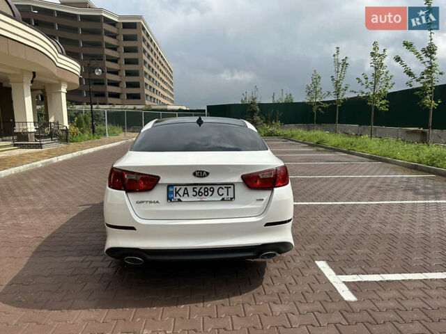 Білий Кіа Оптіма, об'ємом двигуна 2.4 л та пробігом 190 тис. км за 9300 $, фото 12 на Automoto.ua