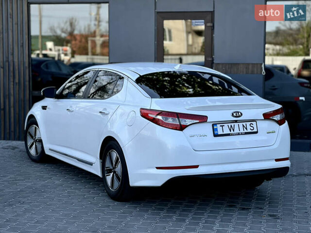 Белый Киа Оптима, объемом двигателя 2.4 л и пробегом 208 тыс. км за 9500 $, фото 5 на Automoto.ua