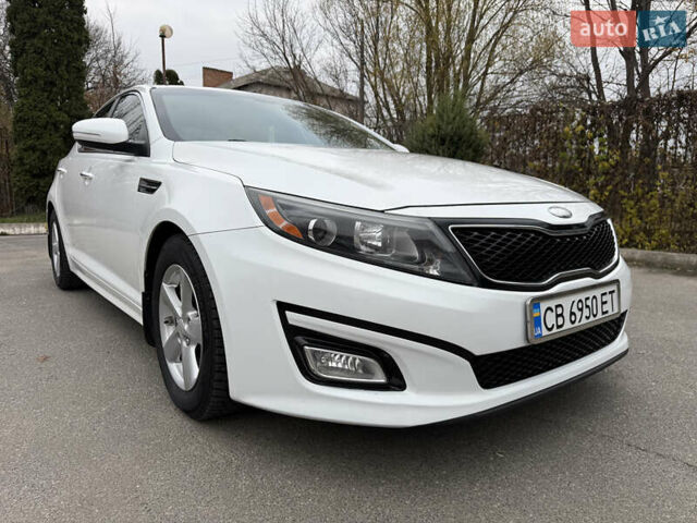 Белый Киа Оптима, объемом двигателя 2.4 л и пробегом 120 тыс. км за 8200 $, фото 13 на Automoto.ua