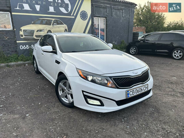 Белый Киа Оптима, объемом двигателя 2.4 л и пробегом 125 тыс. км за 8600 $, фото 2 на Automoto.ua