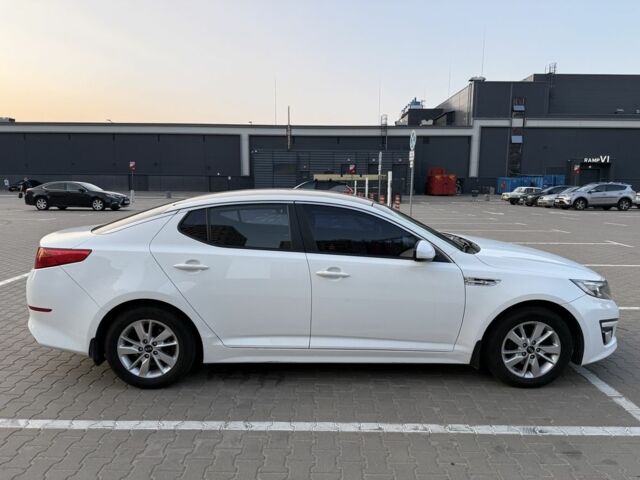 Білий Кіа Оптіма, об'ємом двигуна 2 л та пробігом 129 тис. км за 8999 $, фото 1 на Automoto.ua