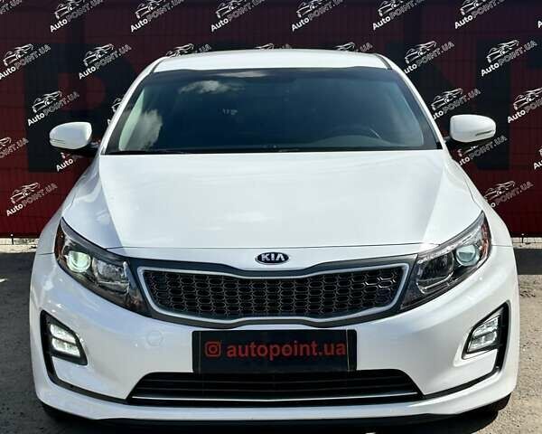 Кіа Оптіма 2014 у Сумах на Automoto.ua Білий Кіа Оптіма, об'ємом двигуна 2.36 л та пробігом 179 тис. км за 10500 $, фото 1 на Automoto.ua